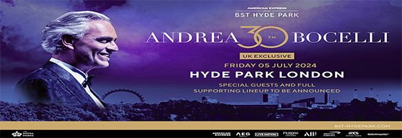 Andrea Bocelli BST Hyde Park 2024