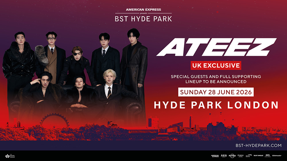 ATEEZ - BST HYDE PARK - SUNDAY 28 JUNE 2026