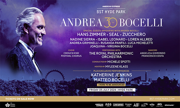 Andrea Bocelli BST 2024