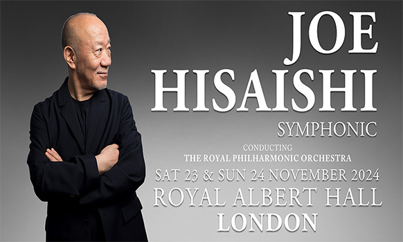 Joe Hisaishi Premium Tickets Royal Albert Hall - London