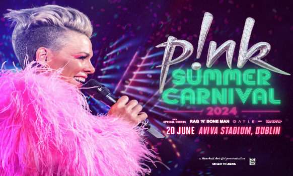 P!NK VIP Tickets 2024 - Dublin Aviva Stadium