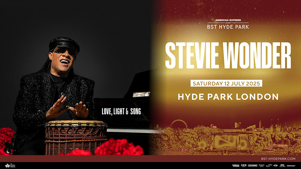 Stevie Wonder BST Hyde Park - London Sat 12 July 2025 Stevie Wonder BST Hyde Park - London Sat 12 July 2025
