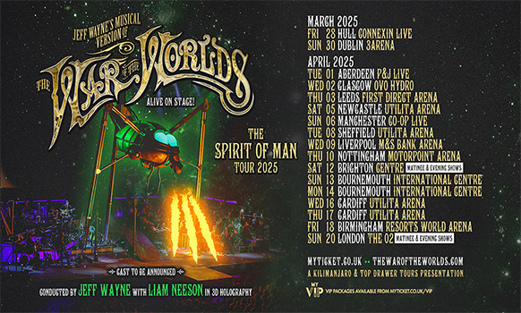Jeff Wayne’s The War Of The Worlds 2025