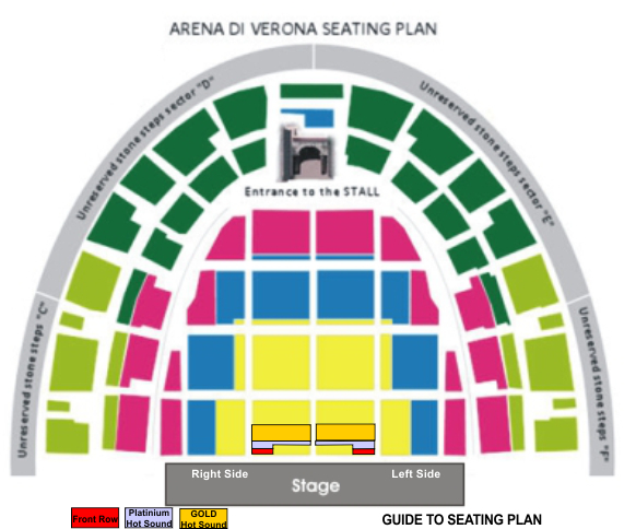 La Fenice Seating Chart