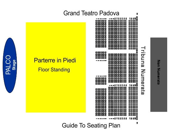 Stadio Euganeo Padova Seating Chart