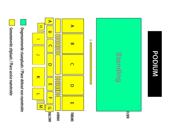 Palais Theatre Seating Chart