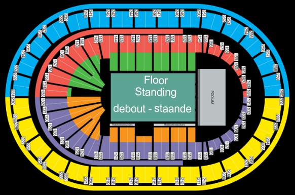 Sportpaleis Antwerp Standing