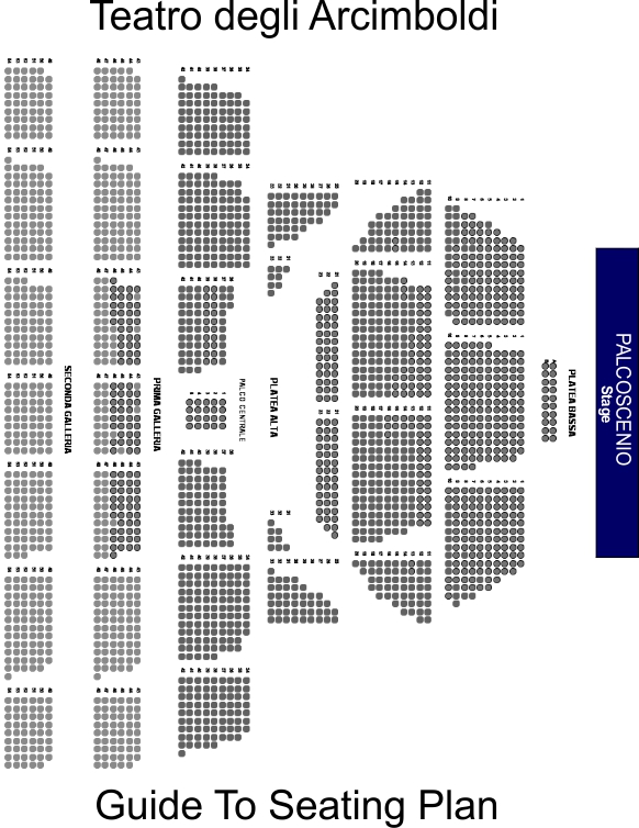 Teatro Degli Arcimboldi Seating Chart