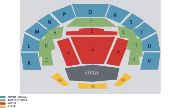 Waterfront Seating Chart