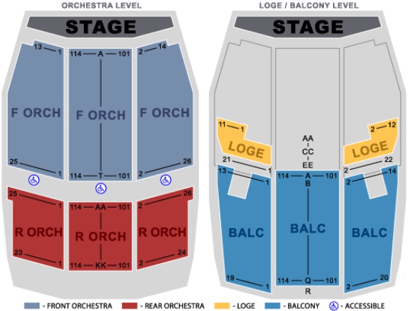 Ub Center For The Arts Seating Chart