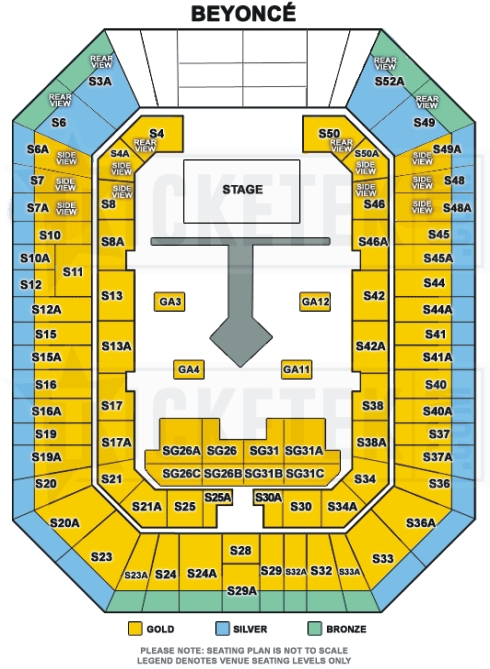 Brisbane Entertainment Centre Seating Chart