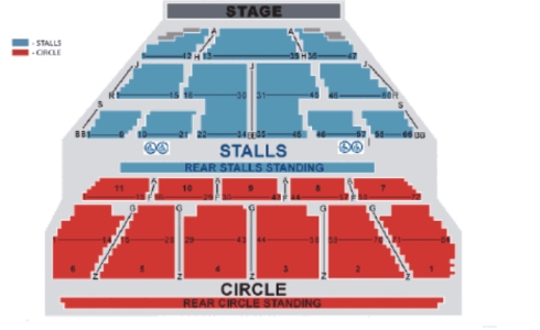 Apollo Seating Chart London