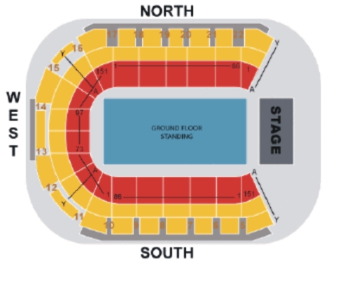 Sse Arena Belfast Seating Chart