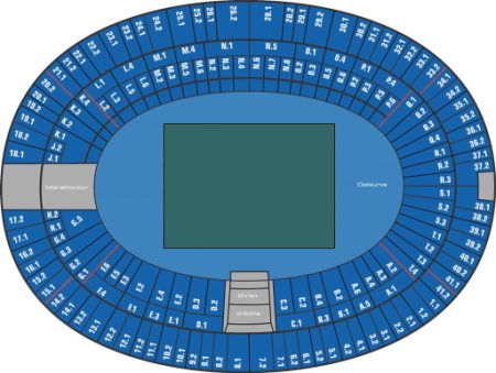 Olympic Stadium Seating Chart Soccer