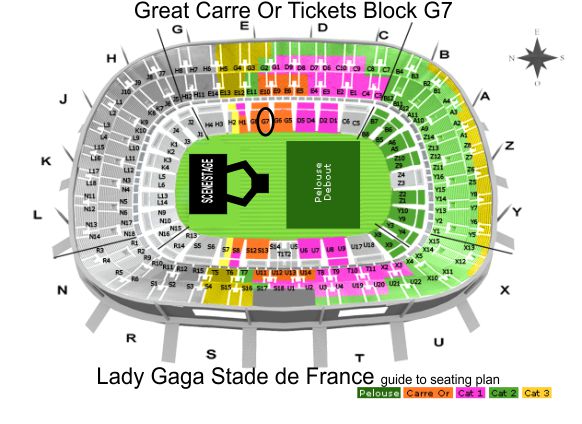 Stade De France Seating Chart