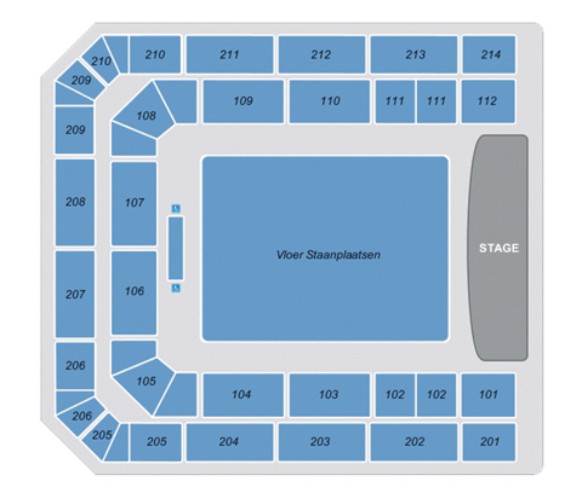 Heineken Music Hall Amsterdam Seating Chart