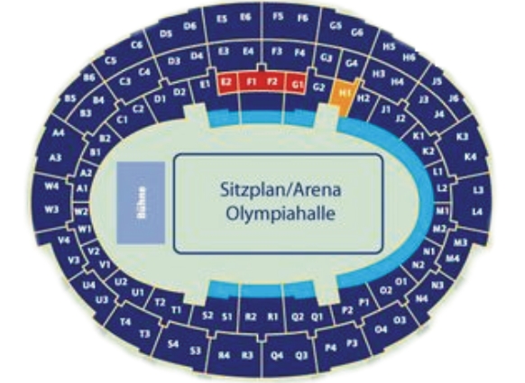 Olympic Stadium Munich Seating Chart