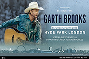 Garth Brooks BST Hyde Park 27 June 2026