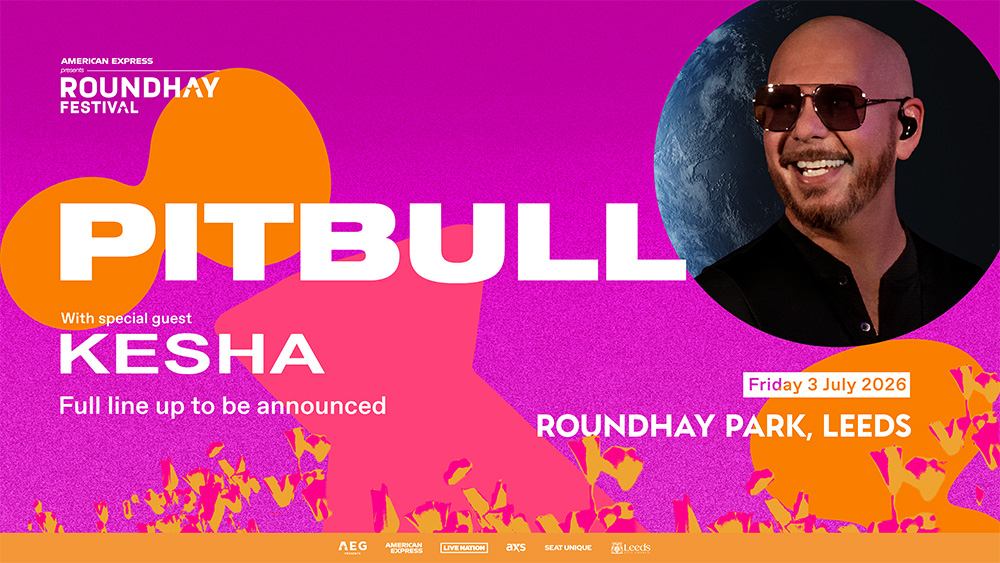 Pitbull Roundhay Festival 04 July 2026 - Official VIP Tickets
