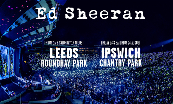 Ed Sheeran Leeds and Ipswich Tour Dates 2019 - Official Ticket Experience Ed Sheeran Leeds and Ipswich Tour Dates 2019