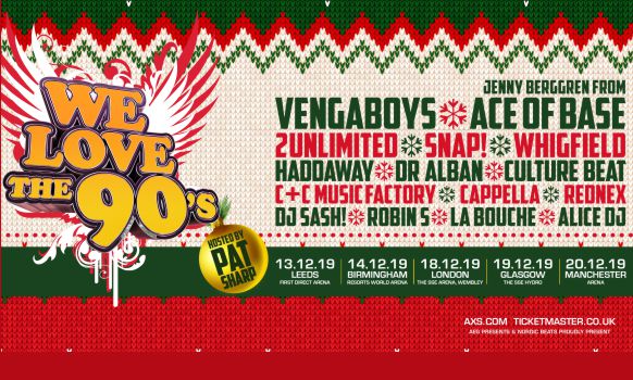 We Love The 90's Christmas Show 2019 Pre-Show Hospitality Ticket Upgrade We Love The 90's Christmas Show 2019