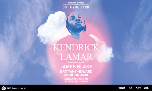 Kendrick Lamar Tickets BST 2020 Kendrick Lamar Tickets BST 2020