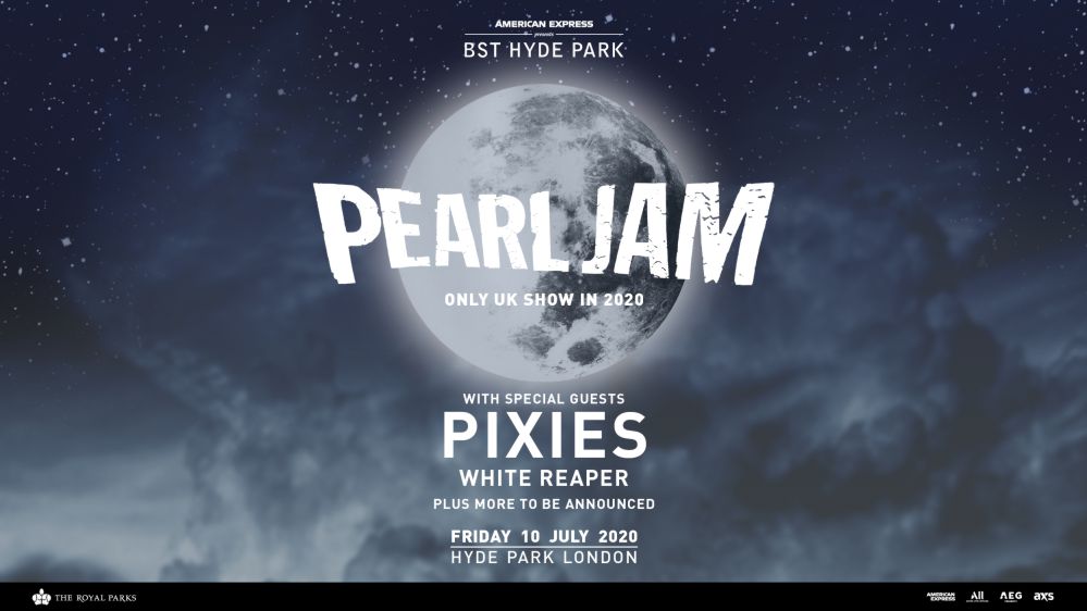 Pearl Jam London BST Hyde Park 2020 Pearl Jam London BST Hyde Park 2020