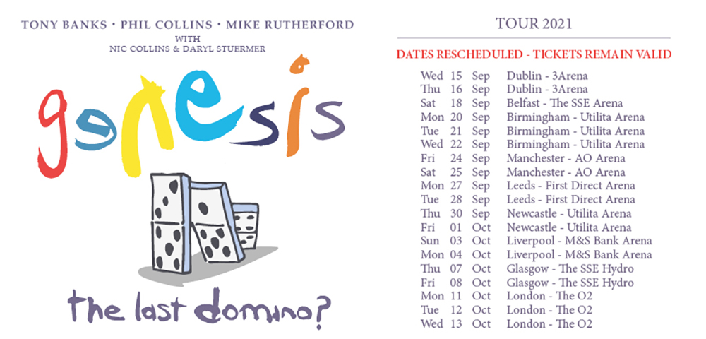 genesis tour tickets