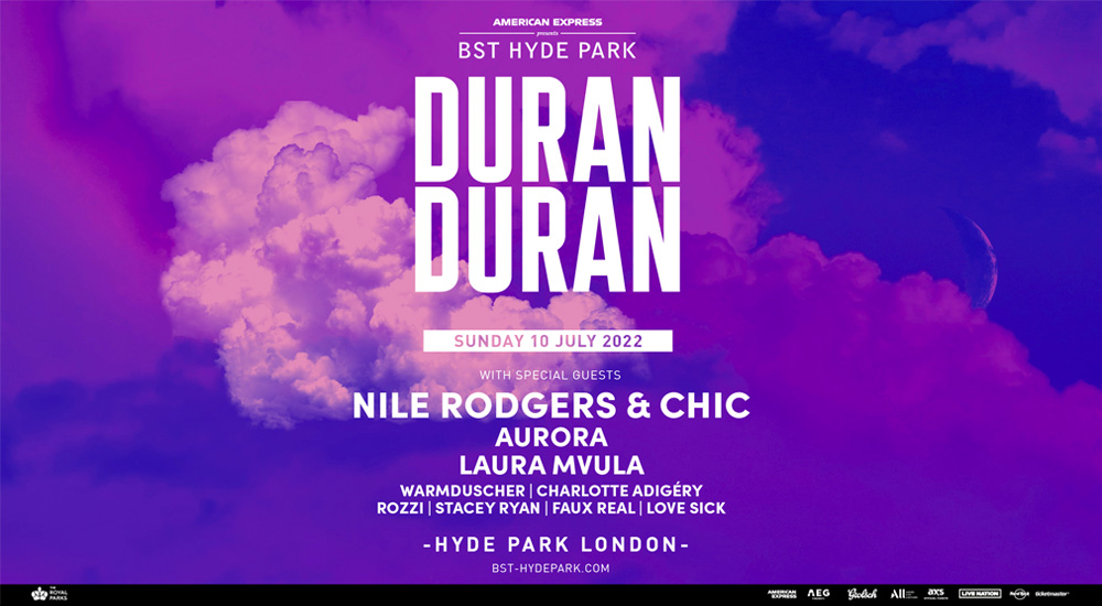 Duran Duran BST Hyde Park 2022