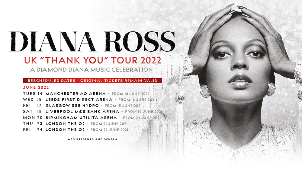 diana ross european tour 2022