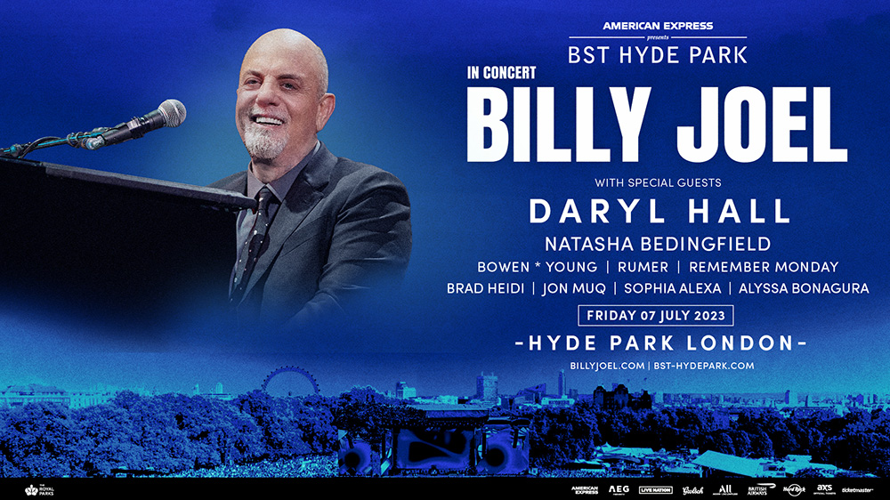 BILLY JOEL MUCHO MÁS QUE EL "PIANO MAN" EN HYDE PARK PyD