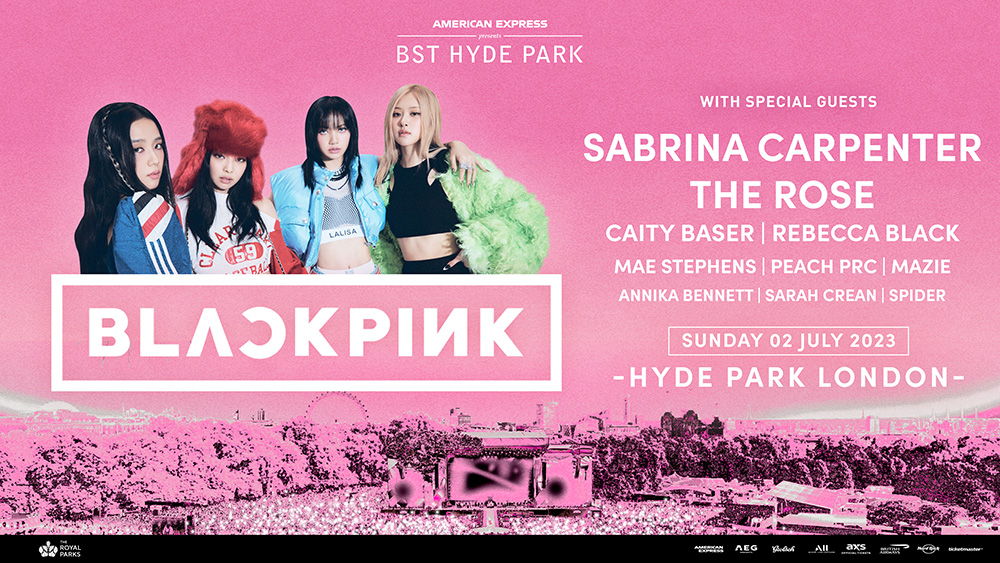 BLACKPINK - BST Hyde Park 02 July 2023