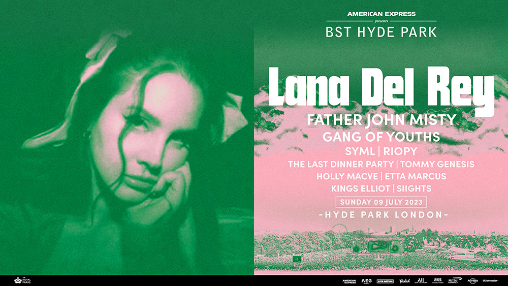 Lana del Rey BST Hyde Park 09 July 2023