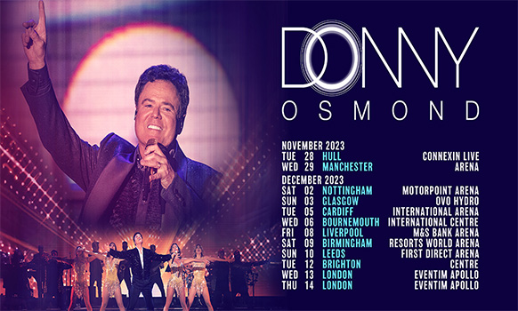 Donny Osmond Tickets UK 2023