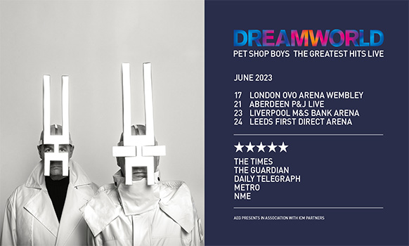 Pet Shop Boys Dreamworld Tour 2023