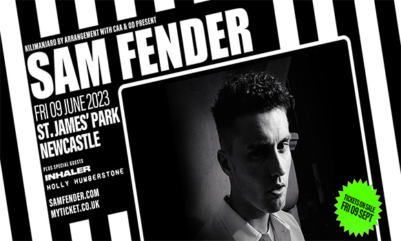 event travel sam fender