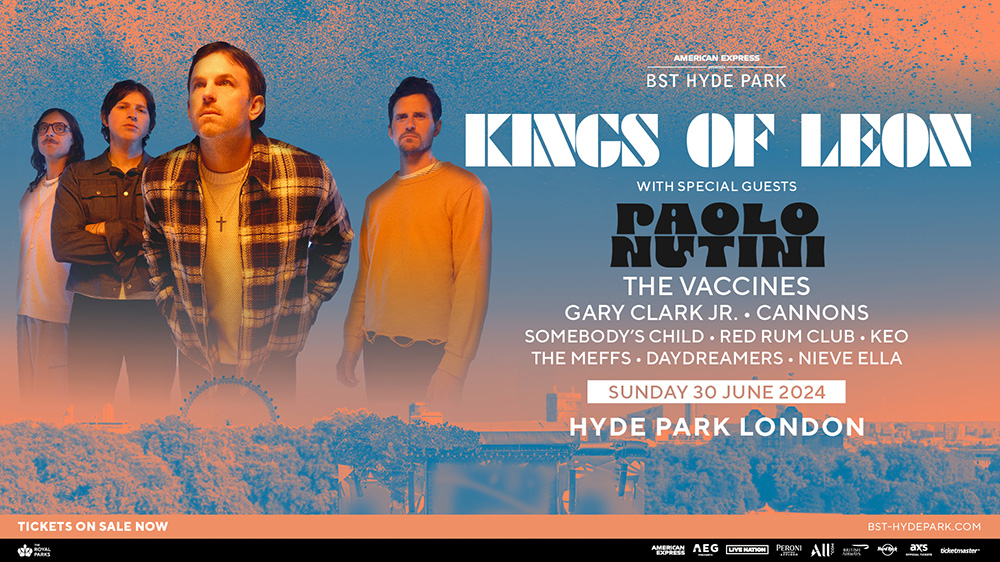 Kings of Leon BST Hyde Park 30 June 2024