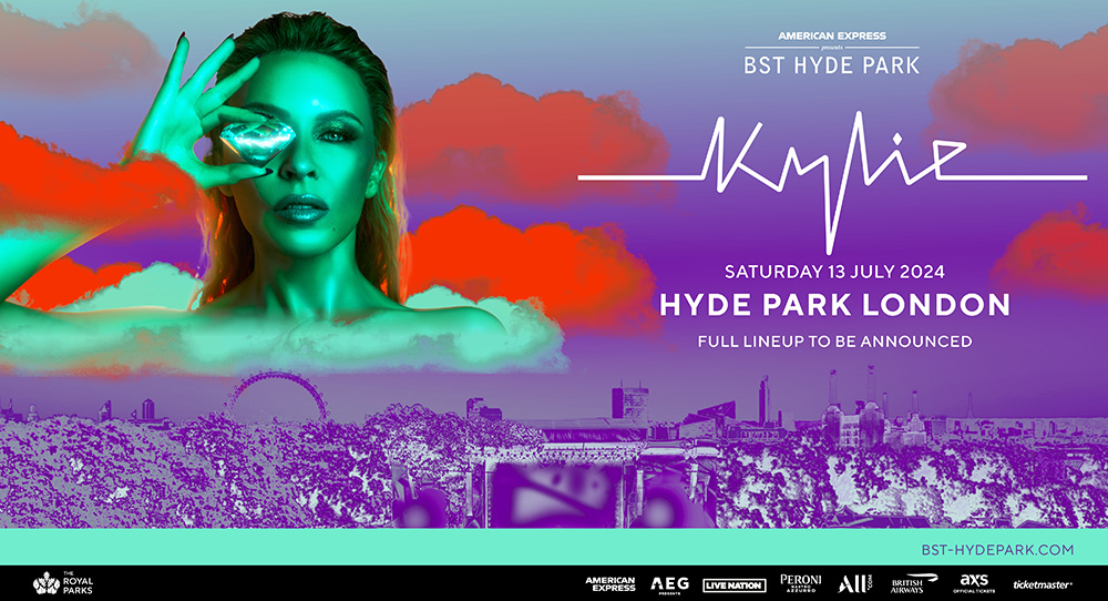 Kylie BST London Hyde Park 13 July 2024