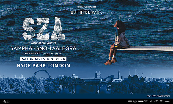 SZA BST Hyde Park  29 June 2024 Official VIP Ticket Experiences