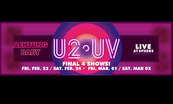 U2 Tour Dates