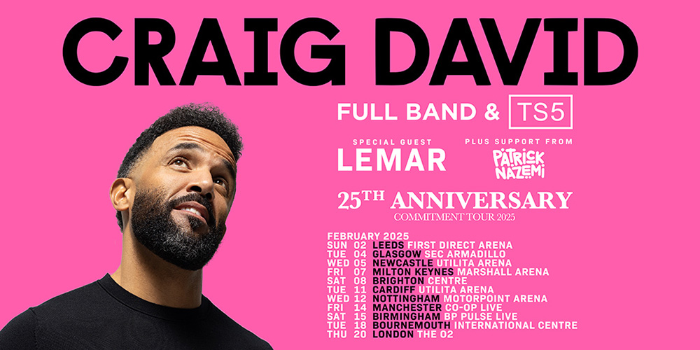 Craig David Tickets Commitment Tour 2025