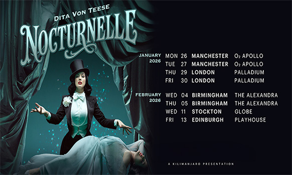 Diat Von Teese - UK Tour Dates 2026 Diat Von Teese - UK Tour Dates 2026