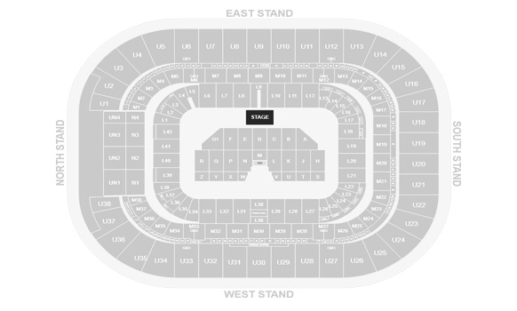 Principality Stadium Cardiff - Seated - Andrea Bocelli 2027