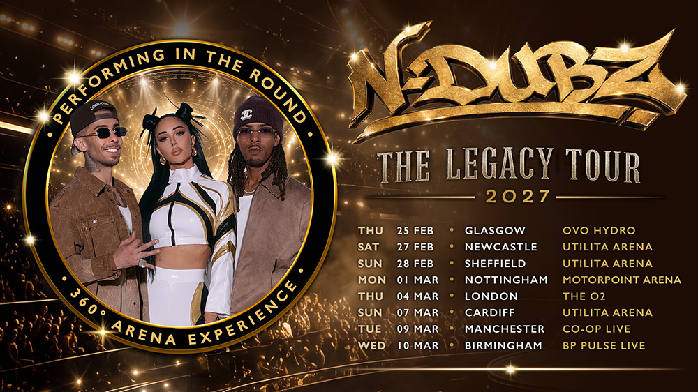 N-Dubz Official VIP Tickets UK Tour 2027 N-Dubz Official VIP Tickets UK Tour 2027