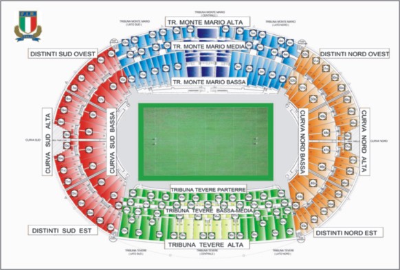 Olympic Stadium Seating Chart
