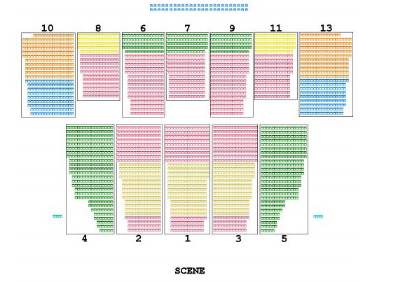 Palais Des Congres Paris Seating Chart