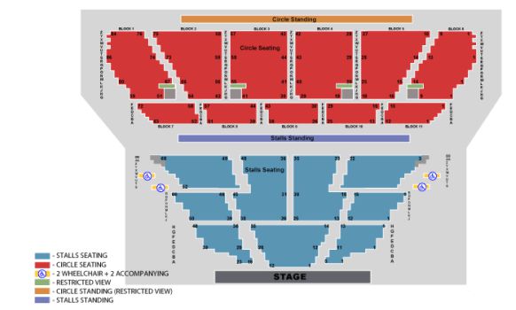 Hammersmith Apollo Seating Chart