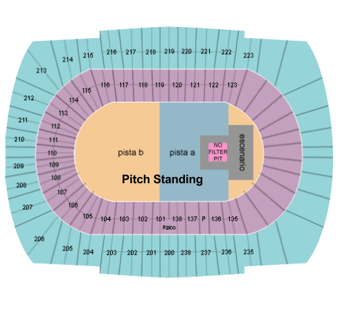 Barcelona Stadium Seating Chart