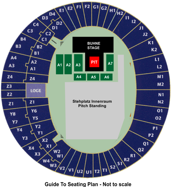 Olympic Stadium Seating Chart