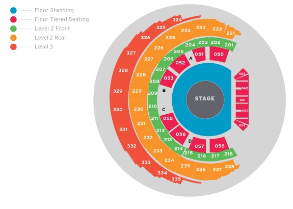 The Sse Hydro Arena Standing